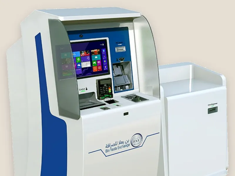 Multi-currency exchange kiosk