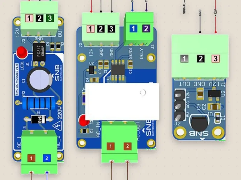 PCB and sensor modules