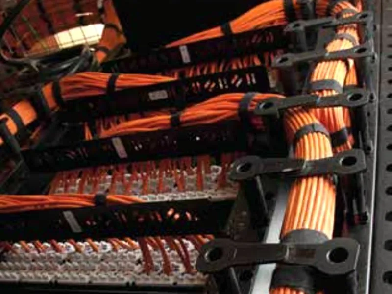 Power and lighting for a commercial building